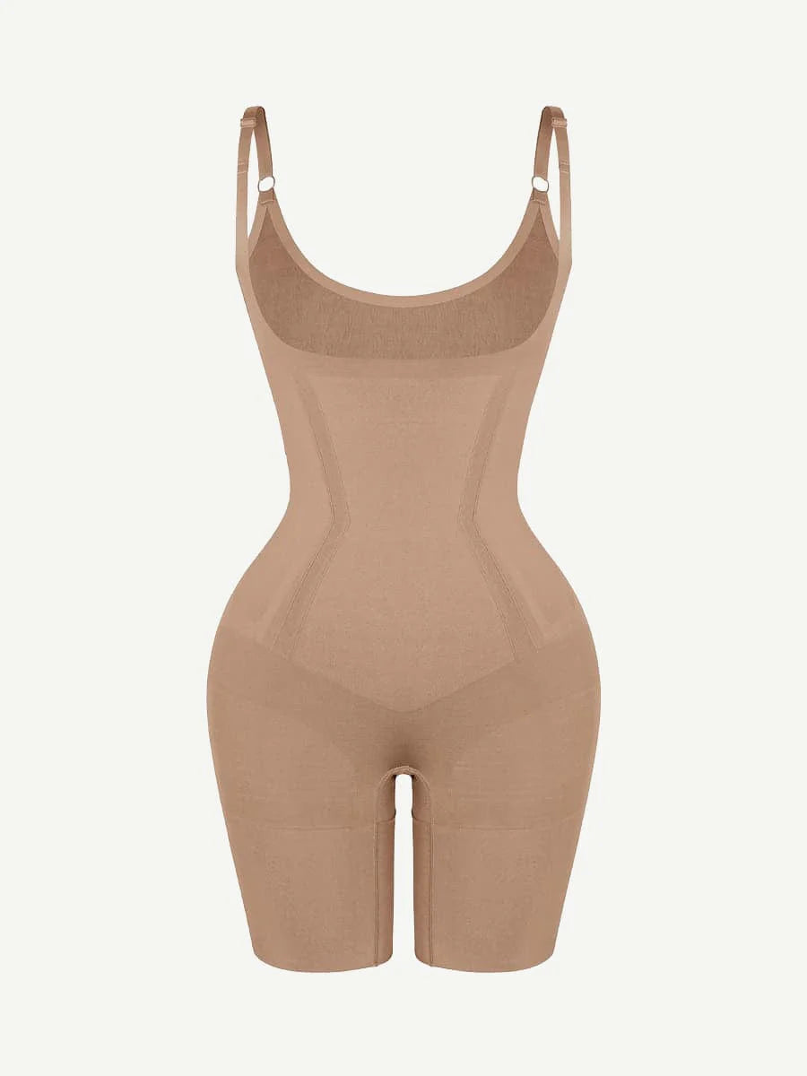 Seamless Shaper Open-Bust Bodysuit