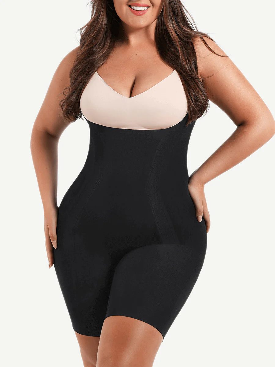 Seamless Shaper Open-Bust Bodysuit