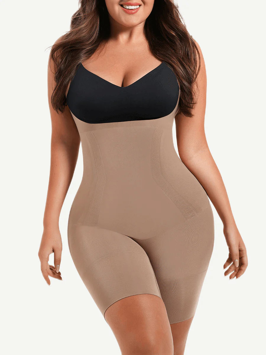 Seamless Shaper Open-Bust Bodysuit