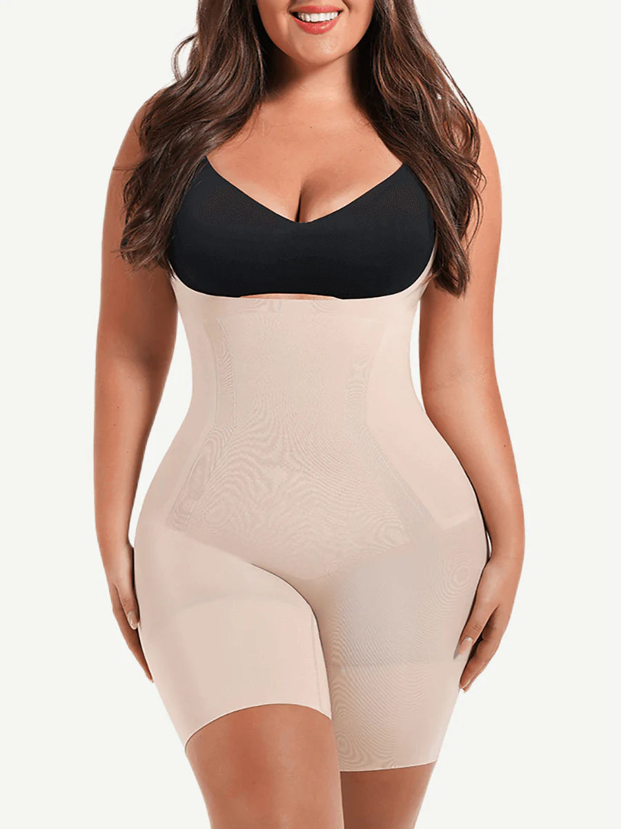 Seamless Shaper Open-Bust Bodysuit