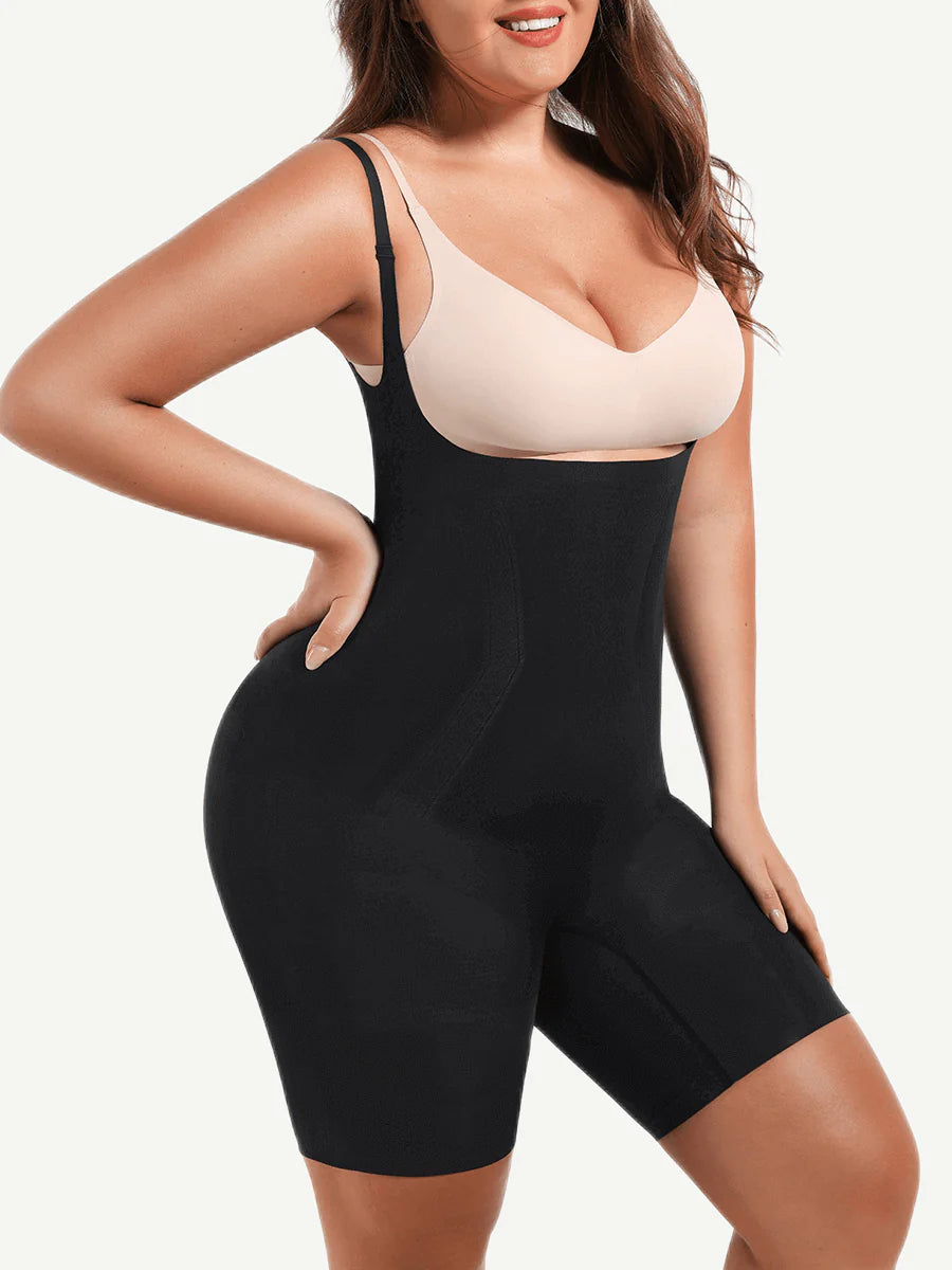Seamless Shaper Open-Bust Bodysuit