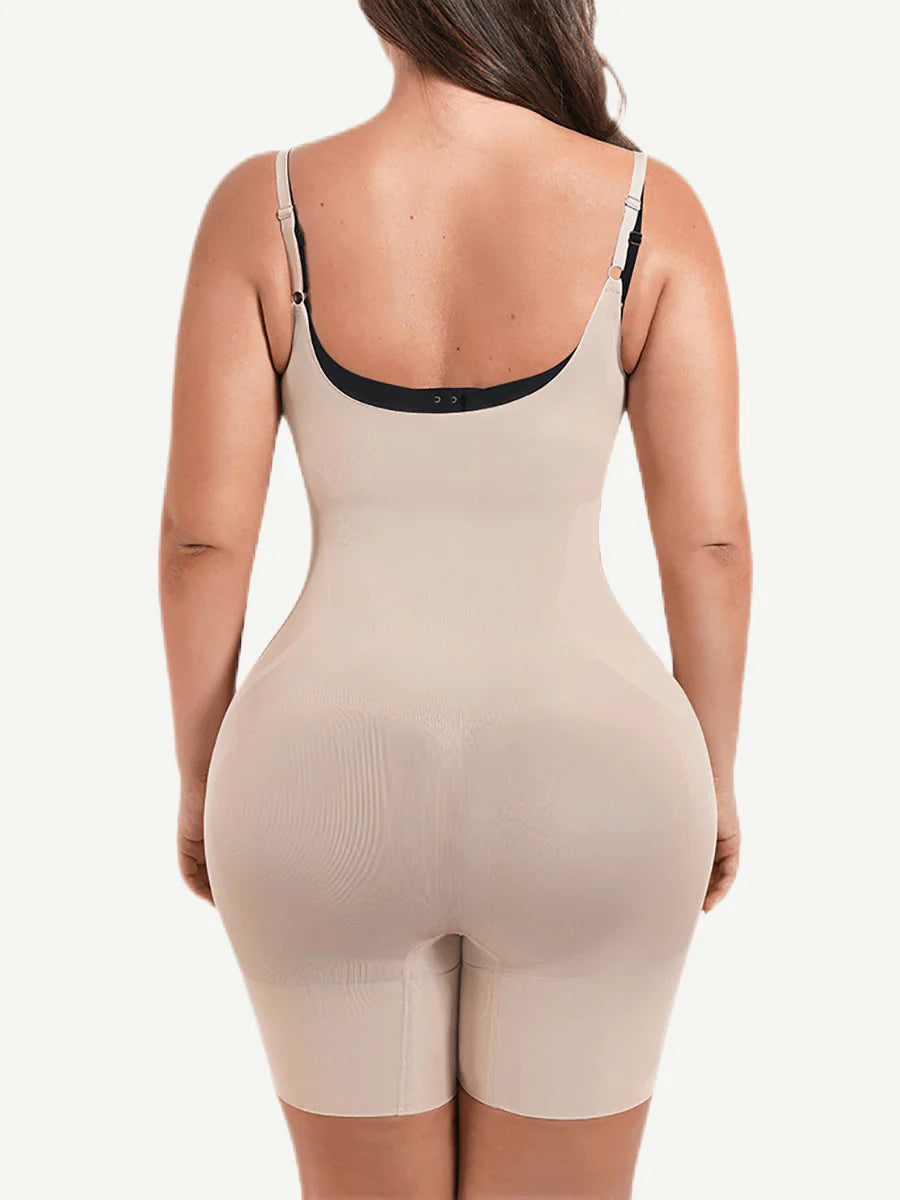 Seamless Shaper Open-Bust Bodysuit