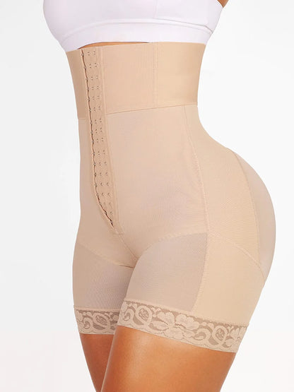 High-Waist Compression Booty Boosting Shorts