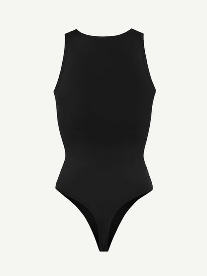 Seamless Shaper Crew Neck Thong Bodysuit