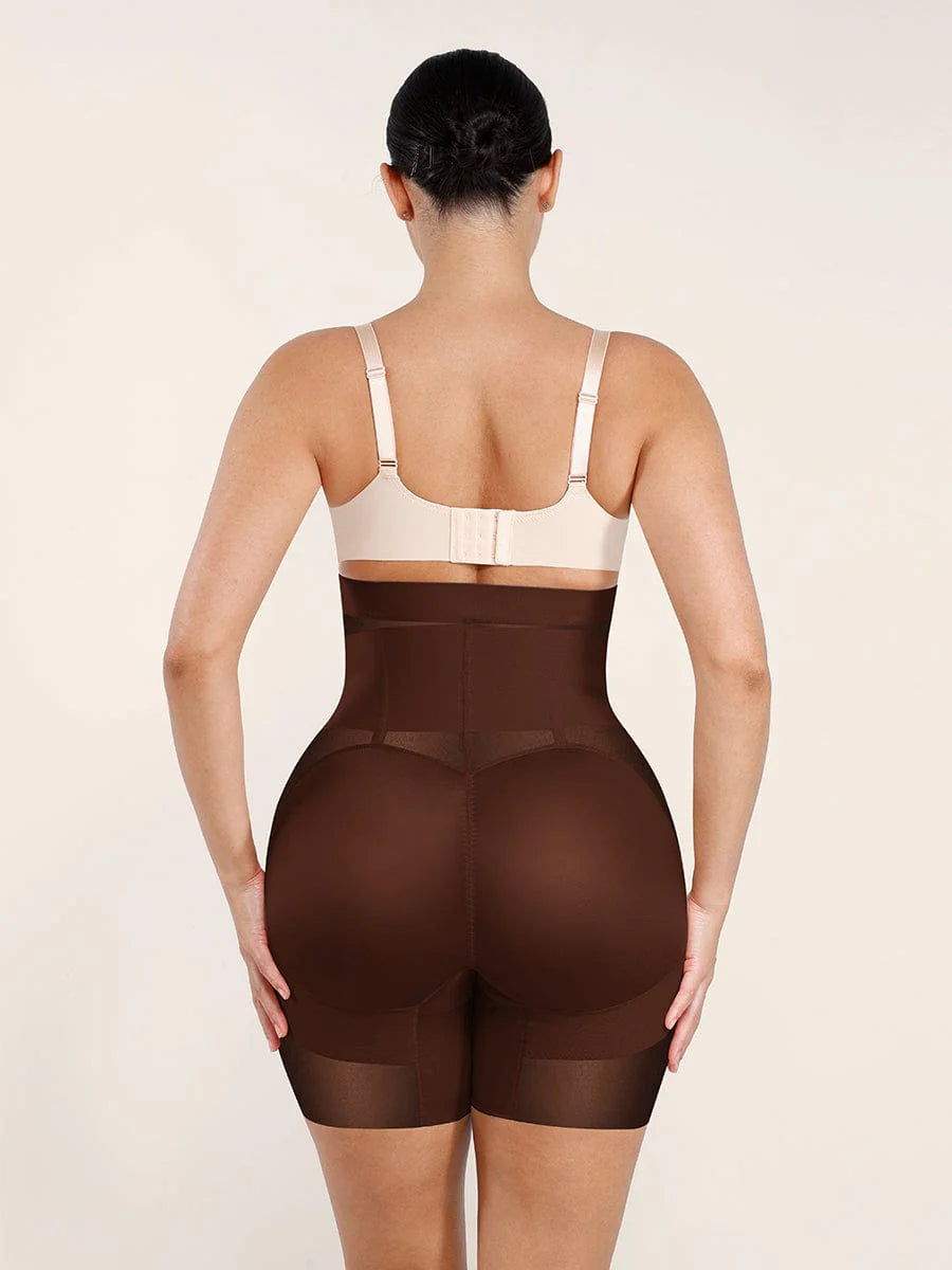 Mesh Waist and Abdomen Control Butt Lifter
