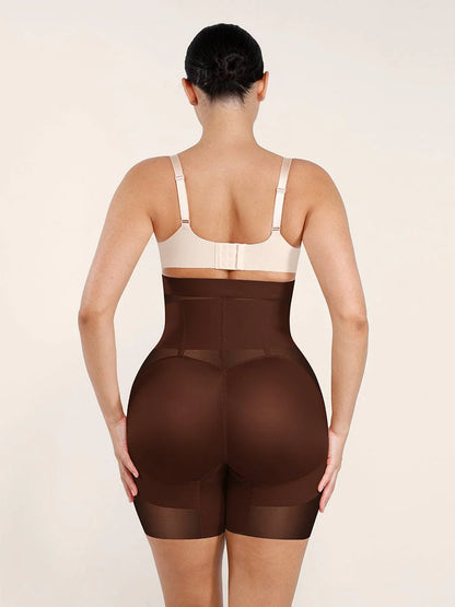 Mesh Waist and Abdomen Control Butt Lifter