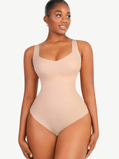 Seamless Shaper V-Neck Bodysuit