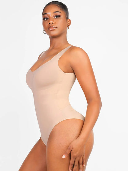 Seamless Shaper V-Neck Bodysuit