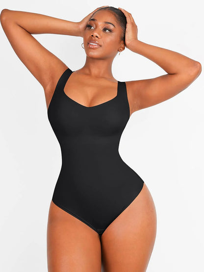 Seamless Shaper V-Neck Bodysuit