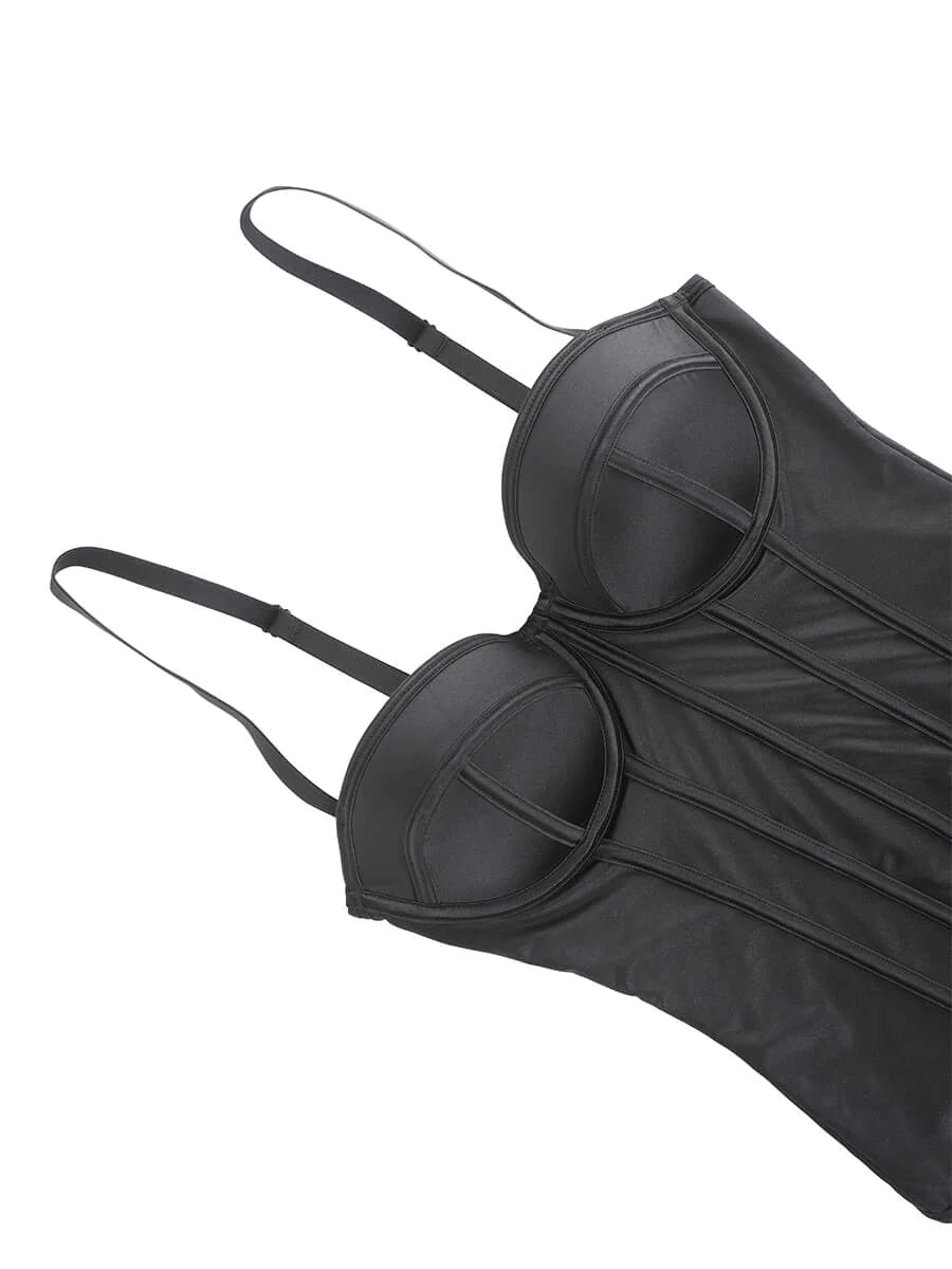 CurveEmbrace Cupped Thong Bodysuit