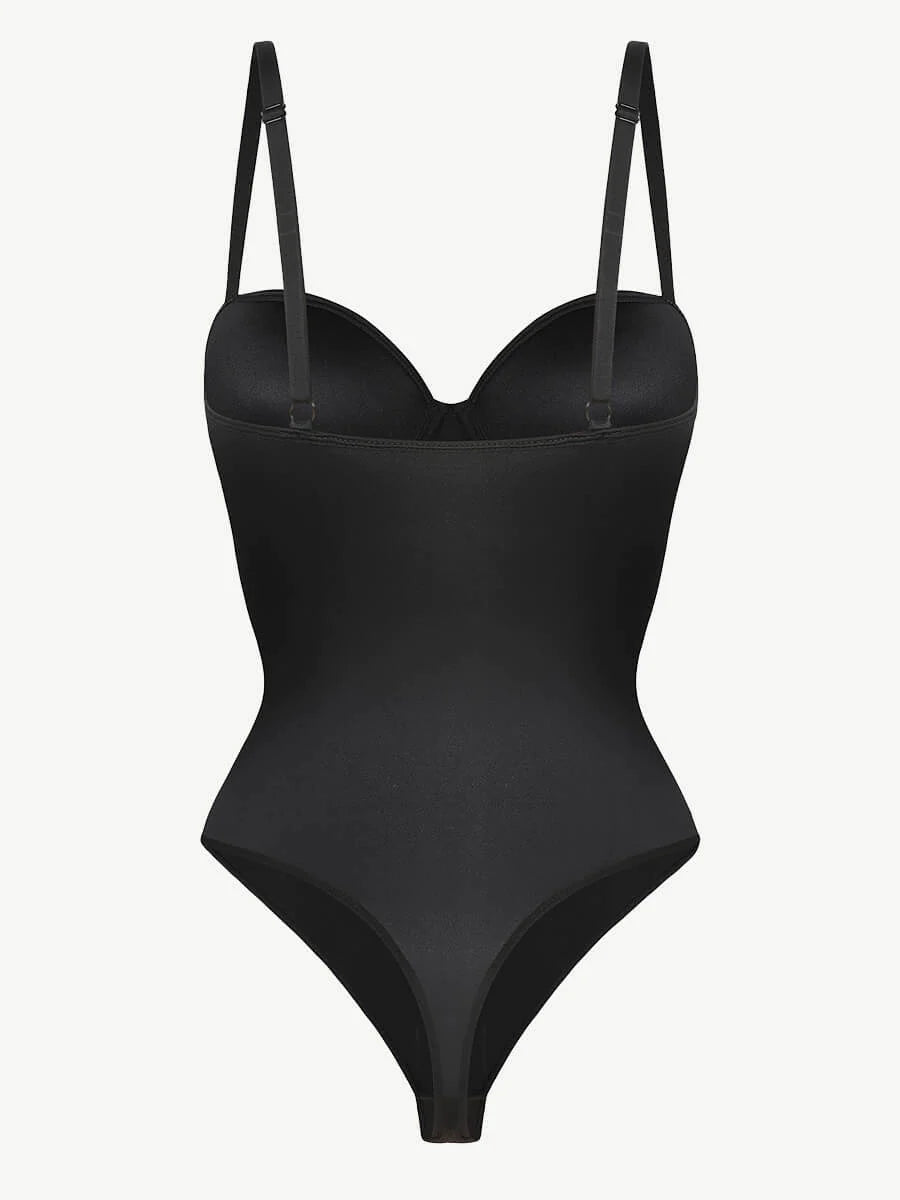 CurveEmbrace Cupped Thong Bodysuit