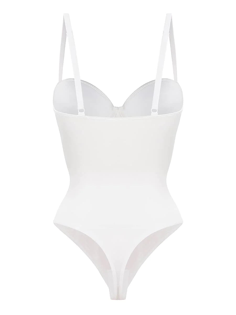 CurveEmbrace Cupped Thong Bodysuit