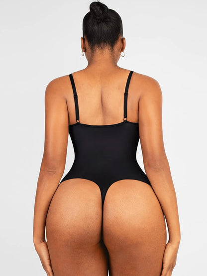 CurveEmbrace Cupped Thong Bodysuit