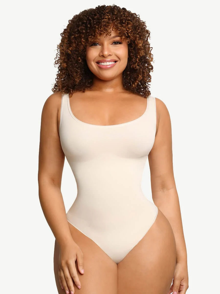 Shaping Tank Thong Bodysuit