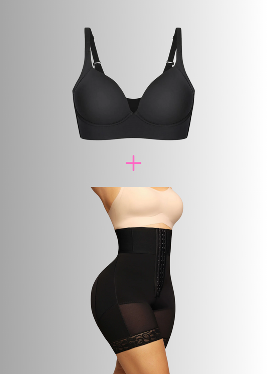 Back Smoothing Bra + Booty Boosting Shorts Bundle #1