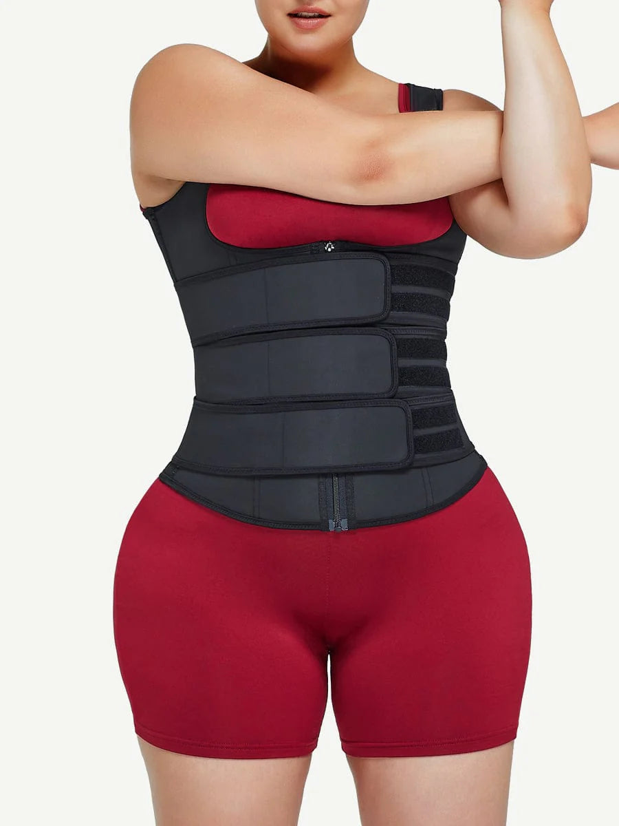 Triple Belt Waist Trainer Vest