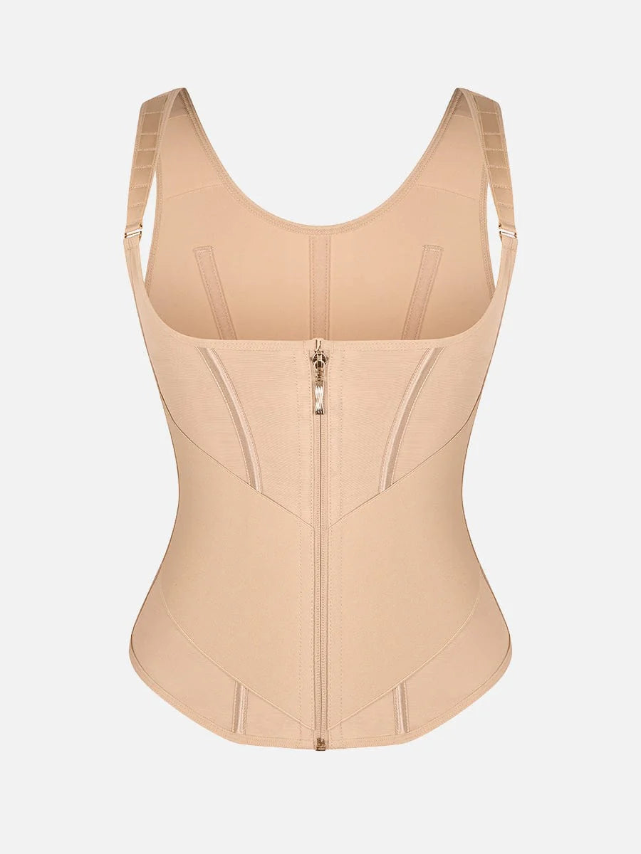 Chest Support Waist Cincher Vest with Adjustable Straps