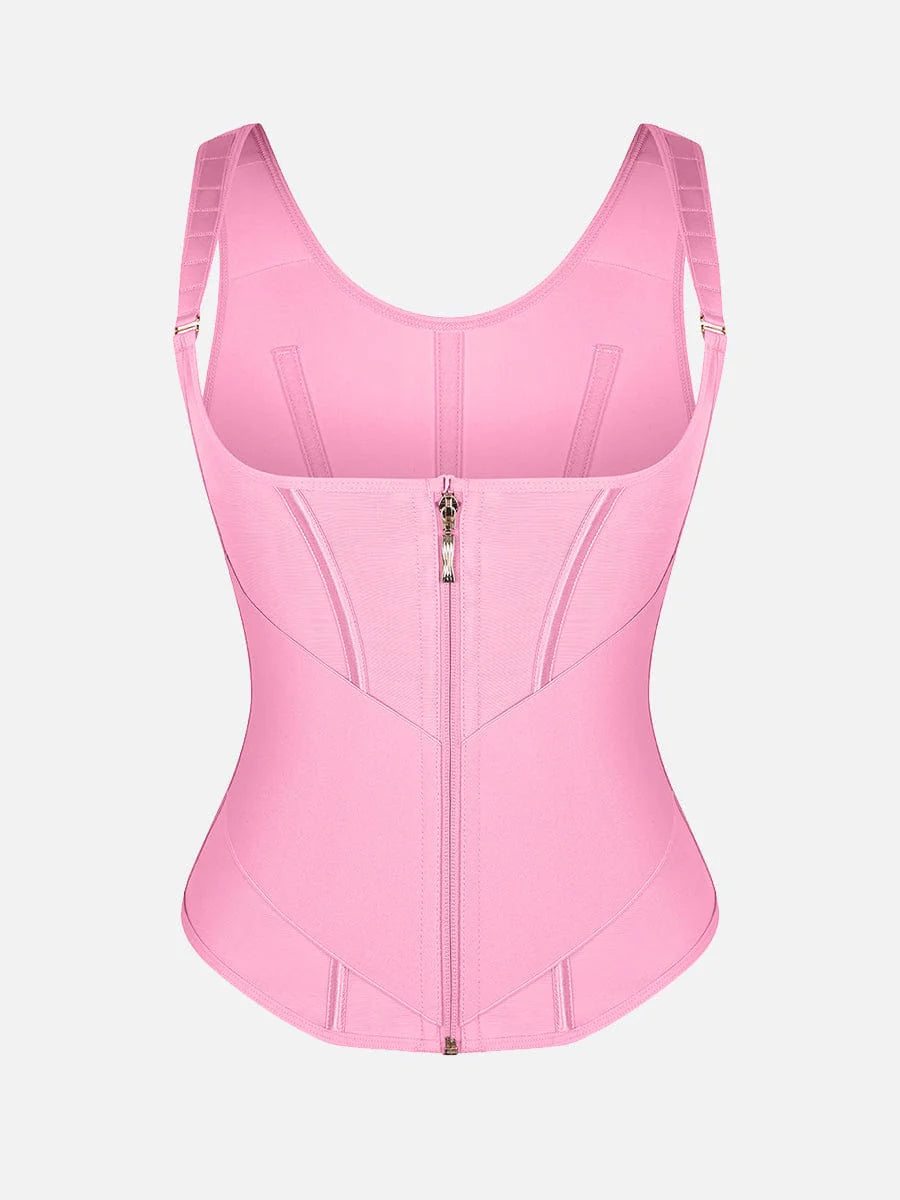 Chest Support Waist Cincher Vest with Adjustable Straps