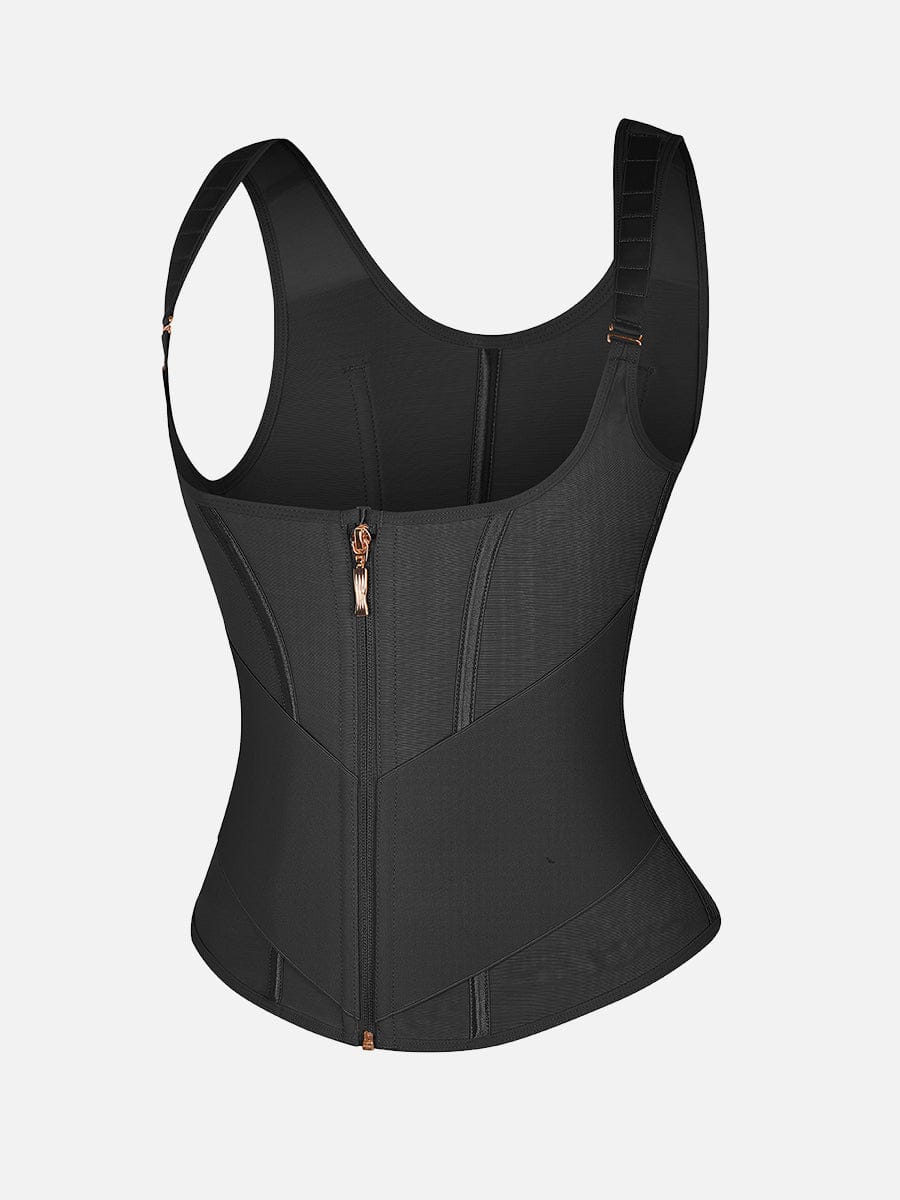 Chest Support Waist Cincher Vest with Adjustable Straps