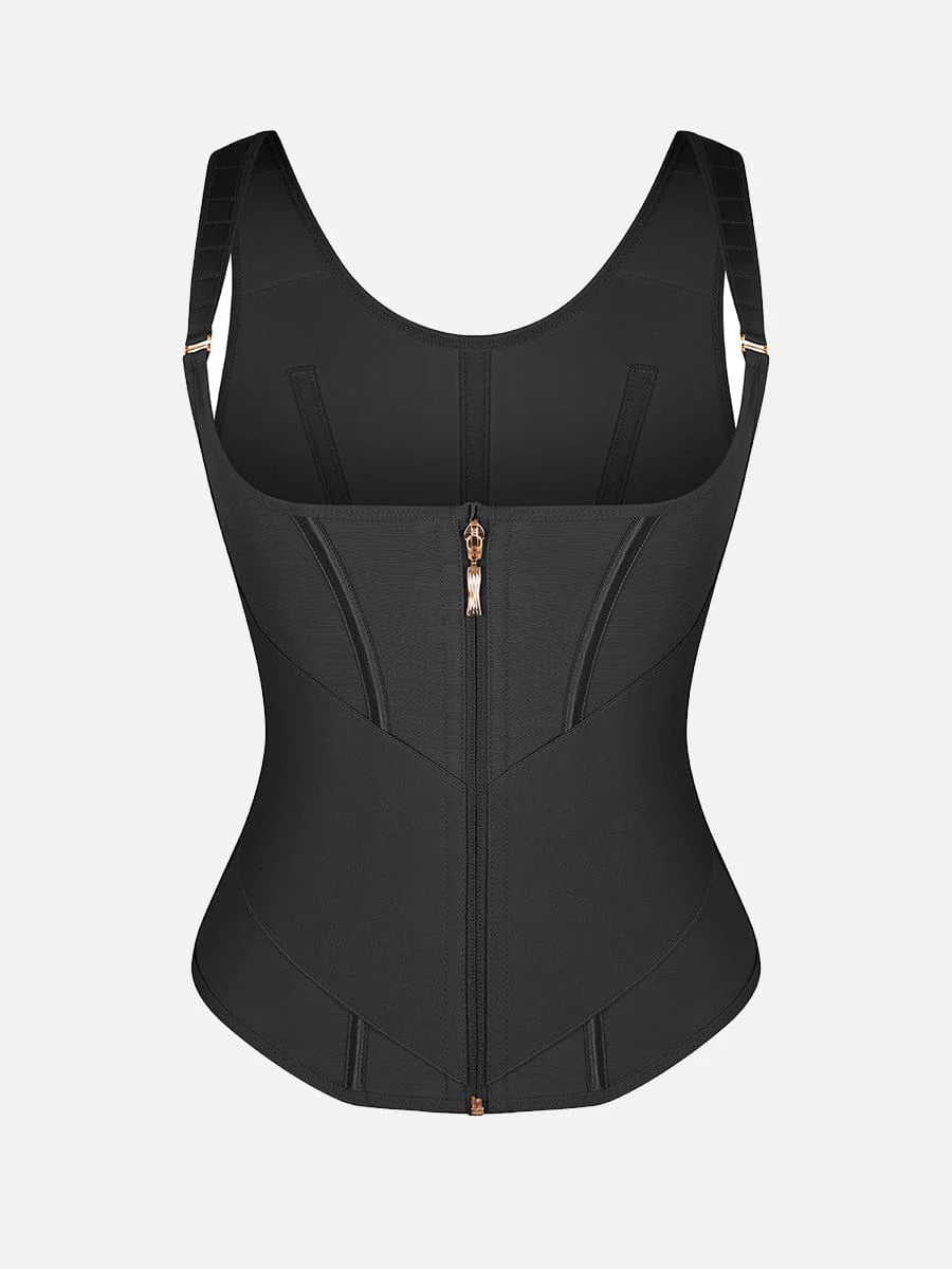 Chest Support Waist Cincher Vest with Adjustable Straps