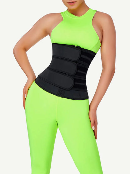 LatexSculpt Triple Belt Waist Trainer